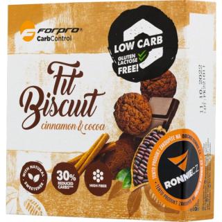 Fitness sušenky ForPro® - 50 g, skořice-kakao Barva: pomeranč-kokos, Velikost: 50 g