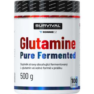 Glutamine Pure Fermented - 500 g Velikost: 500 g