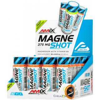 Hořčík • MagneShot Forte - 20x 60 ml, mango Barva: červený pomeranč, Velikost: 20x 60 ml