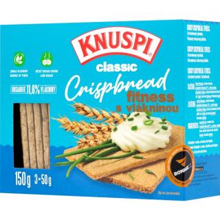 Knuspi Crispbread - 150 g, 3 druhy sýra Barva: 3 druhy sýra, Velikost: 150 g