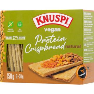 Knuspi Vegan Protein Crispbread Barva: dýně, Velikost: 150 g