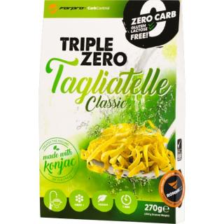 Konjakové těstoviny bez sacharidů ForPro® (tagliatelle) - 270 g, se špenátem Barva: classic, Velikost: 270 g