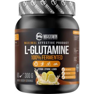 L-Glutamine 100 % Fermented s příchutěmi - 300 g, malina Barva: citron, Velikost: 300 g