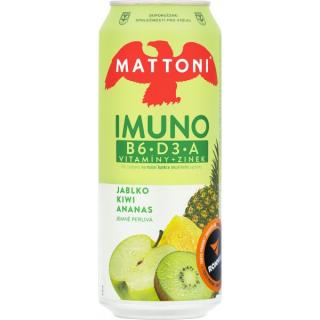 Mattoni Imuno - 500 ml, mango-pomeranč Barva: jablko-kiwi-ananas, Velikost: 500 ml