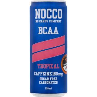 Nocco BCAA - 330 ml, caribbean Barva: jahoda, Velikost: 330 ml