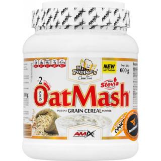 OatMash - 2000 g, bílá čokoláda Barva: jahoda-jogurt, Velikost: 600 g