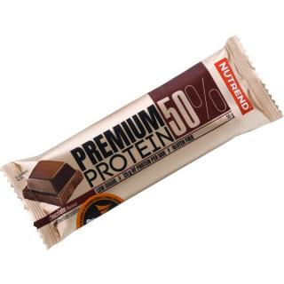 Premium Protein 50 % Bar - 50 g, kokos Barva: čokoláda, Velikost: 50 g