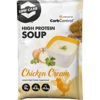 Proteinová krémová polévka ForPro® - 30,5 g, zeleninová Barva: 28 g, houbová