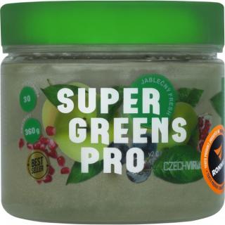 Super Greens Pro V2.0 - 360 g, lesní ovoce Barva: jablečný fresh, Velikost: 360 g