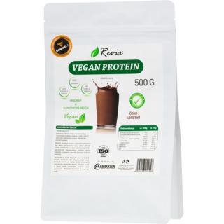 Vegan Protein - 500 g, jahoda Barva: natural, Velikost: 500 g