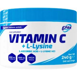 Vitamin C + L-Lysine Velikost: 240 g