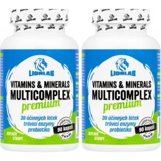 Vitamins & Minerals Premium Multicomplex - akce 1+1 zdarma Velikost: 1 balení