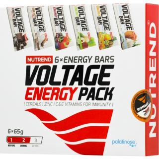 Voltage Energy Bar - dárkové balení Barva: mix příchutí, Velikost: 6x 65 g