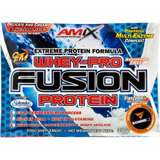 Whey-Pro Fusion Protein - 2300 g, piňakoláda Barva: bílá čokoláda, Velikost: 30 g