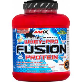 Whey-Pro Fusion Protein - 2300 g, piňakoláda Barva: jahoda, Velikost: 2300 g
