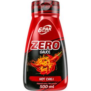 Zero Sauce - 500 ml, cikánská Barva: hot ketchup, Velikost: 500 ml