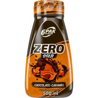 Zero Syrup - 500 ml, slaný karamel Barva: malina, Velikost: 500 ml