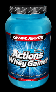 Actions Whey Gainer 2250 g Příchuť: Vanilka