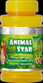 ANIMAL STAR 60 tablet (vitaminy a minerály pro děti)