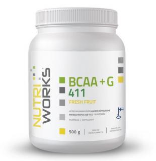 BCAA + Glutamin 4:1:1 500g Příchuť: Fresh apple