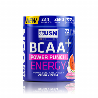 BCAA + Power Punch Energy 400 g Příchuť: Vodní meloun - expirace 4/2024
