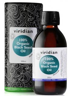 Black Seed Oil 200ml Organic (Bio olej z egyptského černého kmínu)