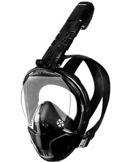 Celoobličejová maska Karwi - černá Velikost: L/XL