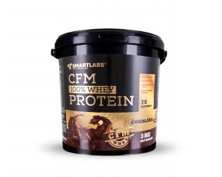 CFM 100 % Whey protein 3kg Příchuť: Oříšková čokoláda