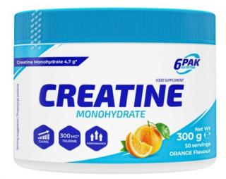 Creatine Monohydrate + Taurin 300 g Příchuť: Pomeranč