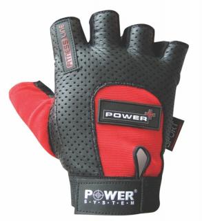 Fitness rukavice POWER PLUS PS 2500 Velikosti: L červené