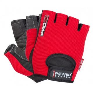 Fitness rukavice PRO GRIP PS 2250 Velikosti: L červené