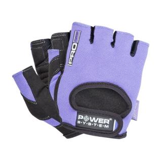 Fitness rukavice PRO GRIP PS 2250 Velikosti: M fialové