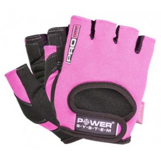Fitness rukavice PRO GRIP PS 2250 Velikosti: M růžové