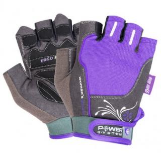 Fitness rukavice WOMANS POWER PS 2570 Velikosti: XS fialové