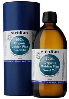 Golden Flax Seed Oil 200ml Organic (Lněný olej)