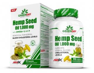 Hemp Seed Oil 1.000 mg 60 kapslí