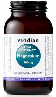 High potency Magnesium 300mg 120 kapslí