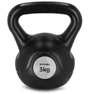 Kettlebell plastová činka Scales Basic Hmotnost: 3 kg