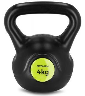 Kettlebell plastová činka Scales Basic Hmotnost: 4 kg