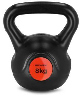 Kettlebell plastová činka Scales Basic Hmotnost: 8 kg