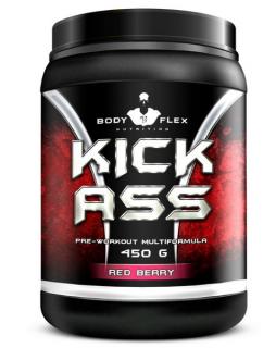 Kick Ass Pre-Workout 450 g Příchuť: Blue raspberry