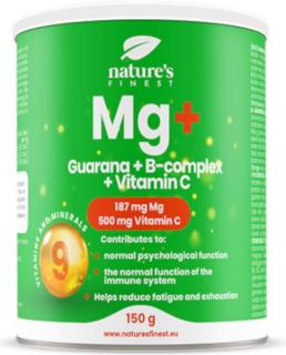 Magnesium + Guarana + B-Complex + Vitamin C 150g (Hořčík+Guarana+B-komplex+Vitamín C)