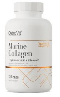 Marine collagen + Hyaluronic Acid and Vitamin C 120 kapslí