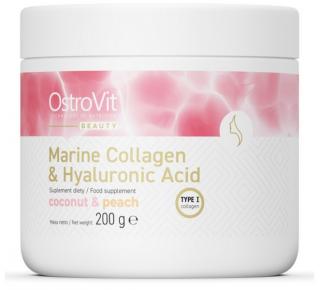 Marine collagen + Hyaluronic acid + Vitamin C 200 g Varianta: Kokos + broskev