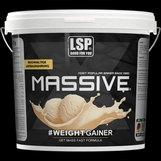 Massive X weight gainer 4000 g Příchuť: Jahoda