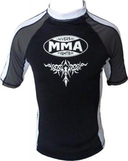 MMA Rashguard tričko SCORPIO WHITE MMA 003 Velikost: S