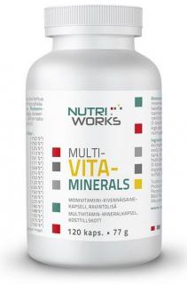 Multivitaminerals 120 kapslí