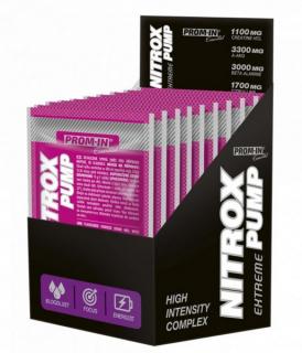 Nitrox Pump Extreme 10 x 15 g Příchuť: Malina