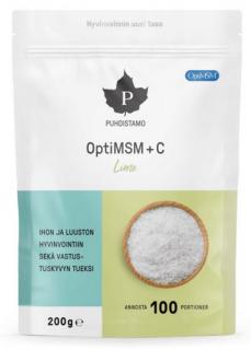 OptiMSM + C 200g (limetka)