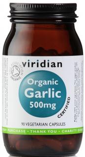 Organic Garlic 500mg 90 kapslí (česnek)